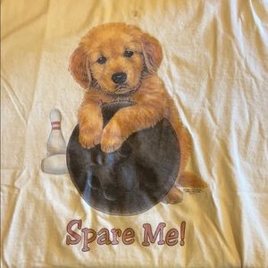 Bowling puppy T-shirt